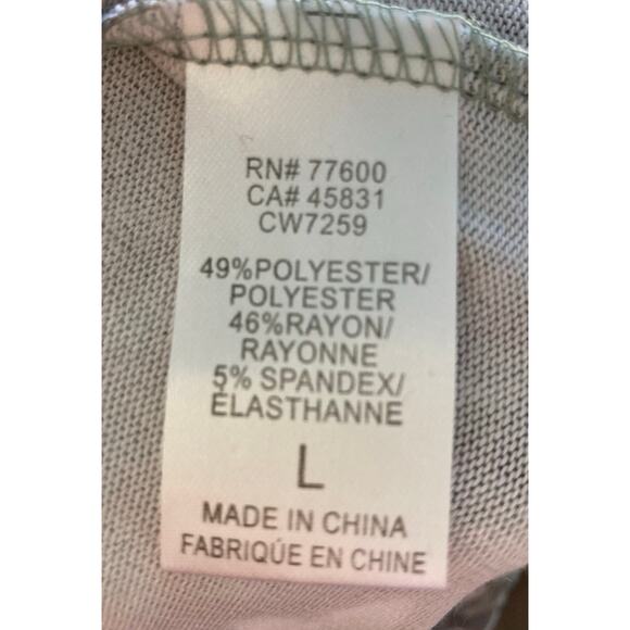 NWT Chaser Lounge Capri Pants Floral Large - Picture 7 of 8